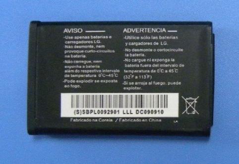 Batterij telefoon lg vx9700