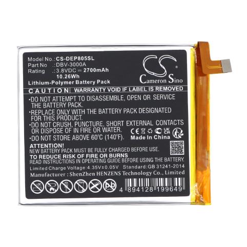 Batterie pour telephone doro dbv 3000a 8050 batterij telefoon