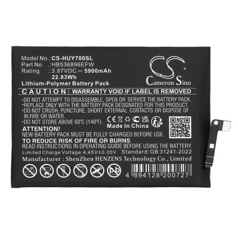 Batterij telefoon huawei nova y70