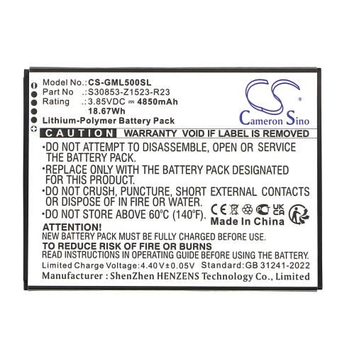 Batterie pour telephone gigaset s30853 z1523 r23 gs5 batterij telefoon