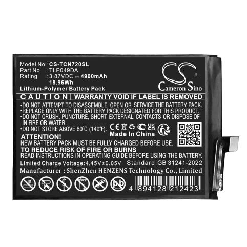 Batterie pour telephone tcl nxtpaper 5g