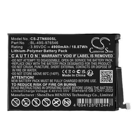 Batterij telefoon zte nubia v60