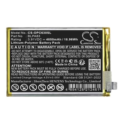 Batterij telefoon oppo rmx3939