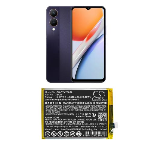 Batterij telefoon vivo y36i 5g