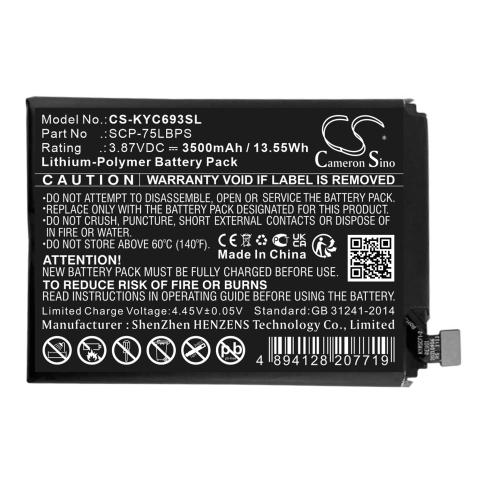 Batterij telefoon kyocera durasport 5g uw