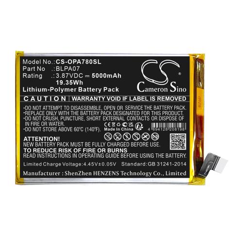 Batterij telefoon oppo a78 4g