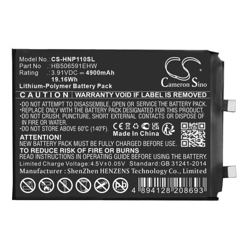 Batterij telefoon honor 100 pro