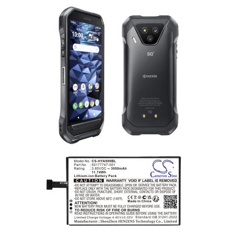 Batterij telefoon kyocera duraforce ultra 5g