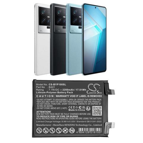 Batterij telefoon vivo v2304a