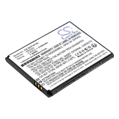 Batterij telefoon schok flip sc3218b