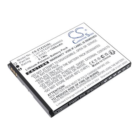 Batterij telefoon zte 353vl