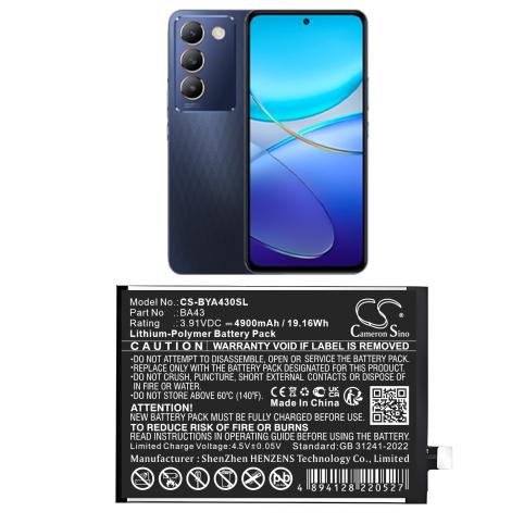 Batterij telefoon vivo y100 4g