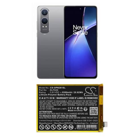 Batterij telefoon oneplus cph2619