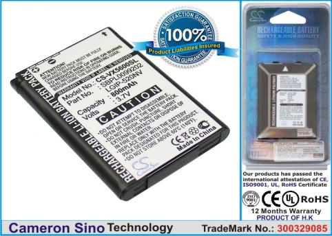 Batterij telefoon lg vn570