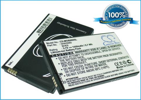 Batterij telefoon motorola nextel xt865