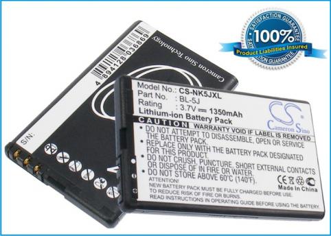 Batterij  motorola nextel haute capacitée 5800 5800t 5800 xpress music 5800 xpr