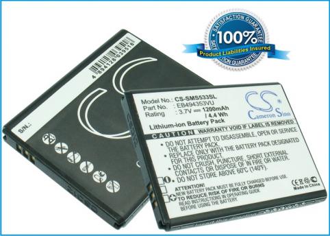 Batterij telefoon samsung doubletime