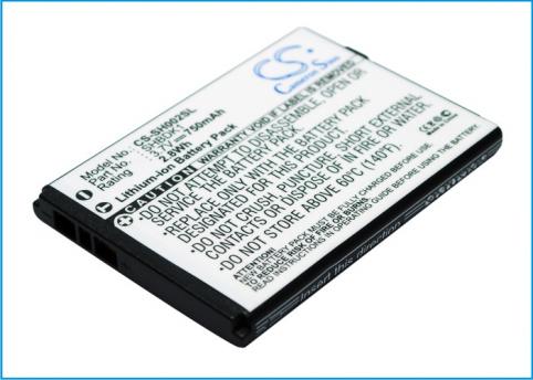 Batterij telefoon sharp 002sh