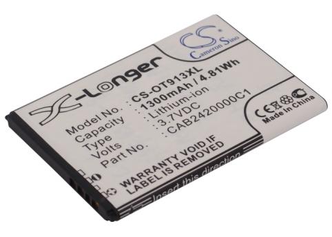 Batterij telefoon alcatel onetouch913