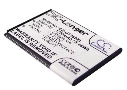 Batterie pour telephone alcatel batterij telefoon cricket authority