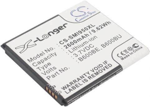Batterij  samsung haute capacitée galaxy s4, galaxy s4 lte, gt-i9500, gt-i9502,