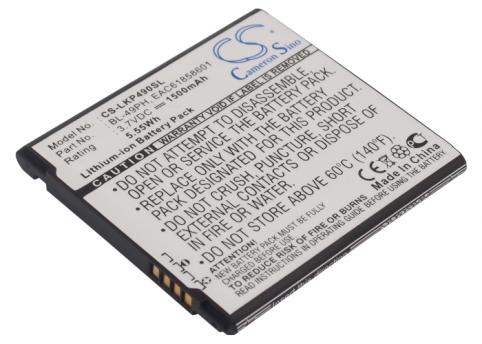 Batterij telefoon lg f120