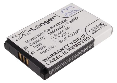 Batterij telefoon qualcomm kyocera duracore