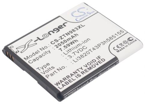 Batterij telefoon zte zte n983