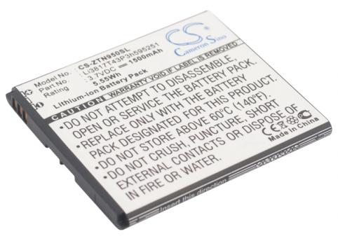 Batterij telefoon zte zte n9500