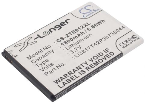 Batterij telefoon zte avid 4g