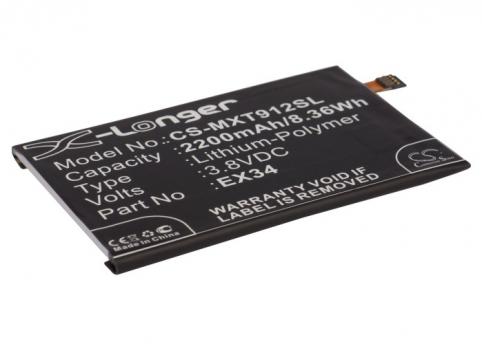 Batterij  motorola nextel ex34