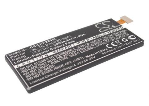 Batterij telefoon lg optimus gk
