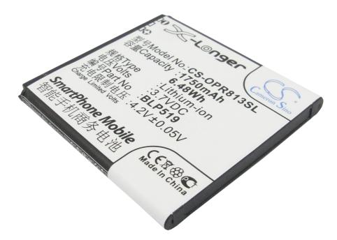 Batterij telefoon oppo r817t