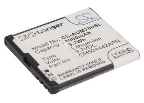 Batterie pour telephone amplicomms cm504442apr powertel m6900 batterij telefoon