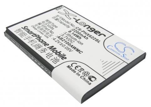 Batterij telefoon philips xenium w725
