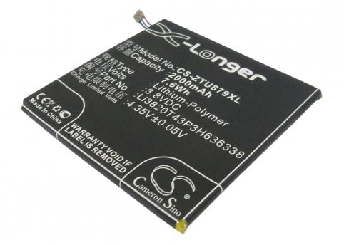 Batterij telefoon zte u879