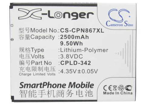 Batterij  coolpad cpld 342