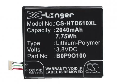 Batterie pour telephone htc b0p9o100 desire 610 batterij telefoon