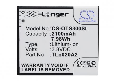 Batterij telefoon alcatel 5065w 2dalus2