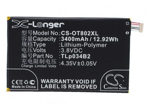 Batterij telefoon alcatel hero n3