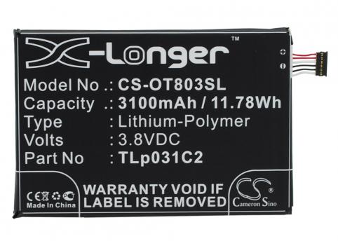 Batterij telefoon orange nura