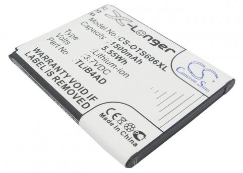 Batterij telefoon alcatel s606