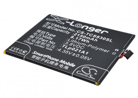 Batterij telefoon tcl s850l
