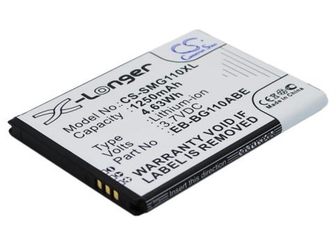 Batterie pour telephone samsung eb bg110abe sm g110 batterij telefoon
