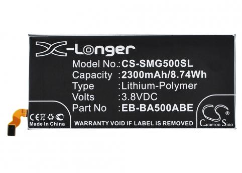 Batterij telefoon samsung sm a500fu