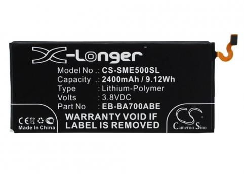Batterij telefoon samsung galaxy e5
