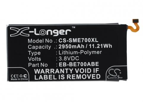 Batterij telefoon samsung sm e700h