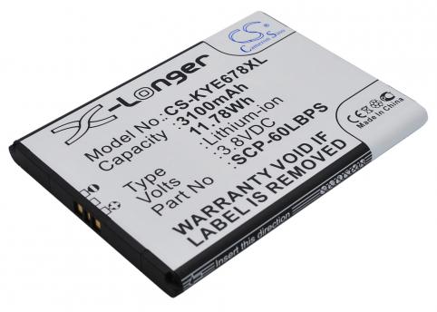 Batterij telefoon qualcomm kyocera duraforce