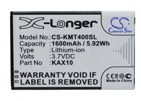 Batterij telefoon kazam trooper x4.0