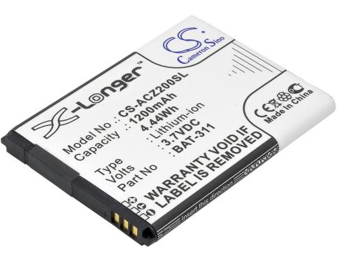 Batterie pour telephone acer batterij refc bat 311 1icp5 43 55
